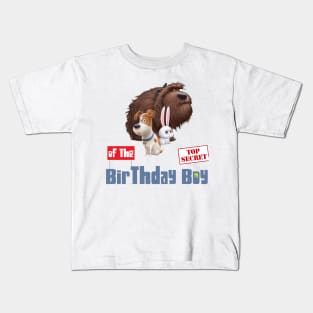 The Birthday Boy - Secret Life of Pets Kids T-Shirt